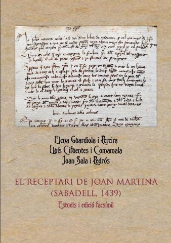 Guardiola - Cifuentes - Sala (eds.), El receptari de Joan Martina