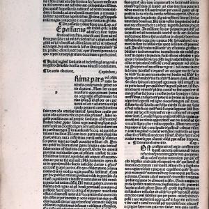 6. The 'Regimen sanitatis ad regem Aragonum' in the edition of the works of Arnald printed in Lyon in 1504 (f. 79v).